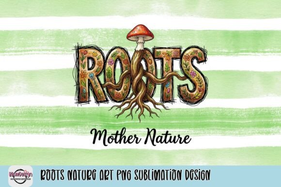 Download Roots Nature Art PNG Sublimation Design - Premium Resources
